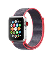 E2M APPLE WATCH 42-44MM KRD-03 HASIR KORDON UZAY GRİ
