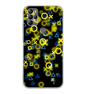PrintiFy General Mobile GM 21 Pro New Edition Uyumlu Kamera Korumalı Semboller Kılıf