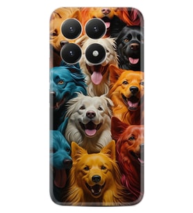 Xiaomi 15T Pro Kılıf Boutique Baskılı Resimli Köpekçikler Pcode -026