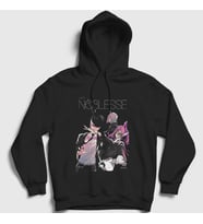 Presmono Unisex Siyah Cover Raizel Anime Noblesse Kapüşonlu Sweatshirt 463860tt