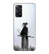 Xiaomi Redmi Note 11 PRO Uyumlu Vagabond Tasarımlı Şeffaf Telefon Kılıfı