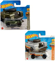 Hot Wheels Land Rover Series II 2 Araç Set - Yeşil & Gri(1/64)