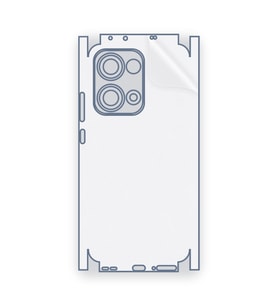 SChitec OPPO Reno13 Uyumlu Fullbody Arka Kaplama Hidrojel Koruyucu Film