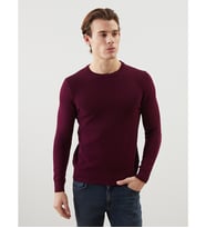 LCWAIKIKI Classic Bordo Bisiklet Yaka Erkek Triko Kazak