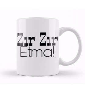 Zihin Herşeydir Buddha Buda Olumlama Kupa Bardak Porselen