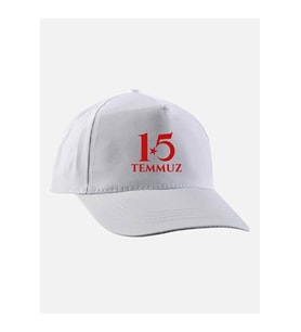 15 Temmuz Baskılı Şapka - 15 Temmuz Şapkası (Standart)