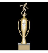 ODAK KUPA - Figürlü Kupalar - Bowling Kadın Figürlü Kupalar FG-026 C - 38 cm