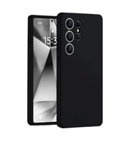 Samsung Galaxy S25 Ultra Kılıf Nano İçi Kadife Silikon - Siyah