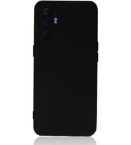 Durukar® Reno 6 Kılıf Nano içi Kadife Silikon - Siyah