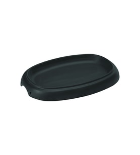 Lava Döküm Oval Fajita Tabağı Ölçü 12x19cm.