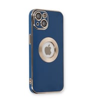 iPhone 14 Plus Kılıf Store Silikon - Mavi
