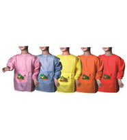 Nova Color Kırmızı Öğrenci Çalışma Önlüğü Nc-4107