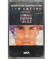 (Plak Değildir KASET tir) Tom Cruise Born On The Fourth Of July Kaset
