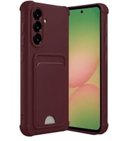 Galaxy A17 5G Kelvin Kartvizitli Silikon - Bordo