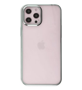 Pilelistore   iPhone 12 Pro Max Kılıf Element Silikon - Yeşil