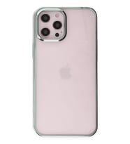 Pilelistore   iPhone 12 Pro Max Kılıf Element Silikon - Yeşil