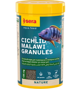 Cichlid Malawi Granules Otçul Ve Hepçil Ciklet Yemi 250 Ml 135 Gr