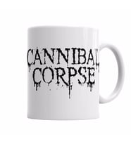 Cannibal Corpse   Death Obituary Morbid Angel Suffocation Vital Remains Kupa Bardak Porselen