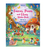 Fairies Pixies and Elves Sticker Book Usborne Publishing