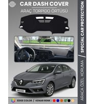 RENAULT MEGANE 4 (2016-2022) Torpido Örtüsü Ön Göğüs Koruma Torpido Koruma Tam Uyum Çatlamayı Önler