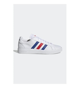 Adidas Grand Court Base 2.0 Spor Ayakkabı (GW9251) Beyaz Saks Mavi