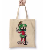 Marvin The Martian Smoking Bez Çanta Uzun Saplı