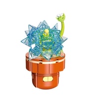 DOSTOYS 113-15 BLOSSOM MİNİ ÇİÇEK BLOK OYUNCAK CAM SUKULENTİ 153  PARÇA 6+