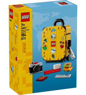 LEGO 40817 Yellow Travel Suitcase