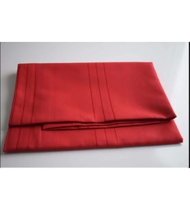 Colber Leke Tutmaz Tek Masa Örtüsü 160x220cm - Kırmızı