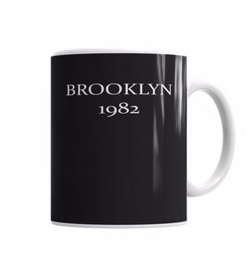 BROOKLYN 1982 Kupa Bardak Porselen