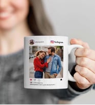 İnstagram Temalı Kişiye Özel Kupa 