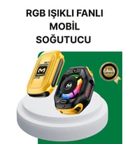 7 Kanatlı Vortex Fanlı Akıllı Telefon Soğutma Aparatı