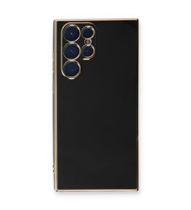 Samsung Galaxy S22 Ultra Kılıf Volet Silikon - Siyah