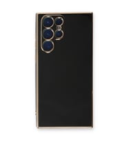 Samsung Galaxy S22 Ultra Kılıf Volet Silikon - Siyah