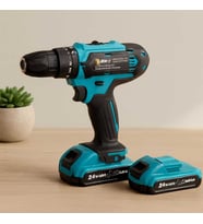 24V Şarjlı Matkap Seti 5.0Ah 2 Batarya Çantalı 1250 RPM