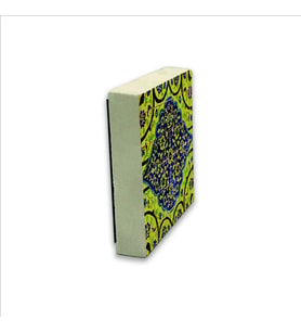 Çini Desen Baskılı Doğaltaş  Magnet(KD-015)Buzdolabı Süsü