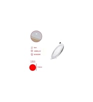 LEVA LED PANEL YUVARLAK SLIM SIVA ALTI 15W BEYAZ I