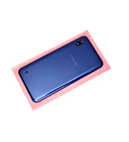 Tkgz Samsung Galaxy A10 A105 Kasa Arka Pil Batarya Kapağı MAVİ