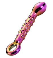 Fastieshop Glamaur Ribbed G-Spot Lüx Cam Dildo (Çok Renkli)