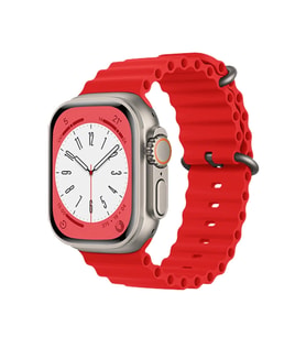 Mey İthalat® Watch 42Mm Kordon - Kırmızı