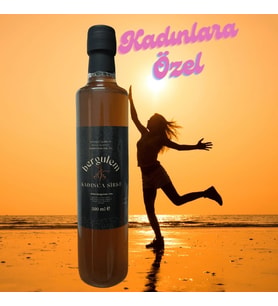 Neşe Natural Bergulem Kadınca Hayıt Sirkesi 500 ml Cam Şise