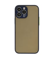 Apple İphone 14 Pro Max Kılıf Montreal Silikon Kapak - Lacivert