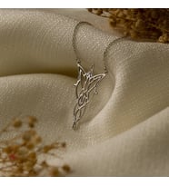 Kişiye Özel 925 Ayar Gümüş Arwen Evenstar Kolye