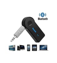 Yeni Nesil Bluetooth Aux Araç Kiti Siyah Tv Tablet Telefon Araç Araba