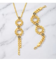 Bundle ( KLY-659 BLK-1071) (Gold)