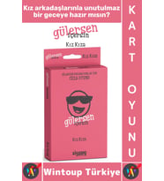 #Oyun Eğlenceli Grup Kamp Ev Arkadaş Ortamı Komik Görev Ceza Kart Oyunu Gülersen İçersin-Kız Kıza