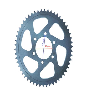 Cf Nk 400 Arka Dişli 520-54T İç 80X6 Delikli Öm