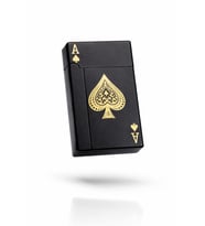 Limited Edition Serisi Premium İskambil Poker Kartları Tasarımlı Çakmak-Özel Çakmak Kutusu (Metal)