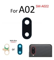 Tkgz Samsung Galaxy A02 Arka Kamera Camı Lens Yapışkanlı