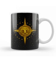 Sun Relax Golden Digital Art Artistic S The Sun Kupa Bardak Porselen